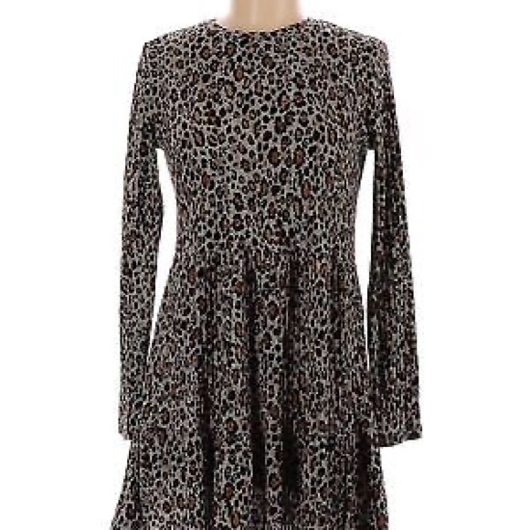 Zara Dresses Zara Cheetah Mini Dress Poshmark